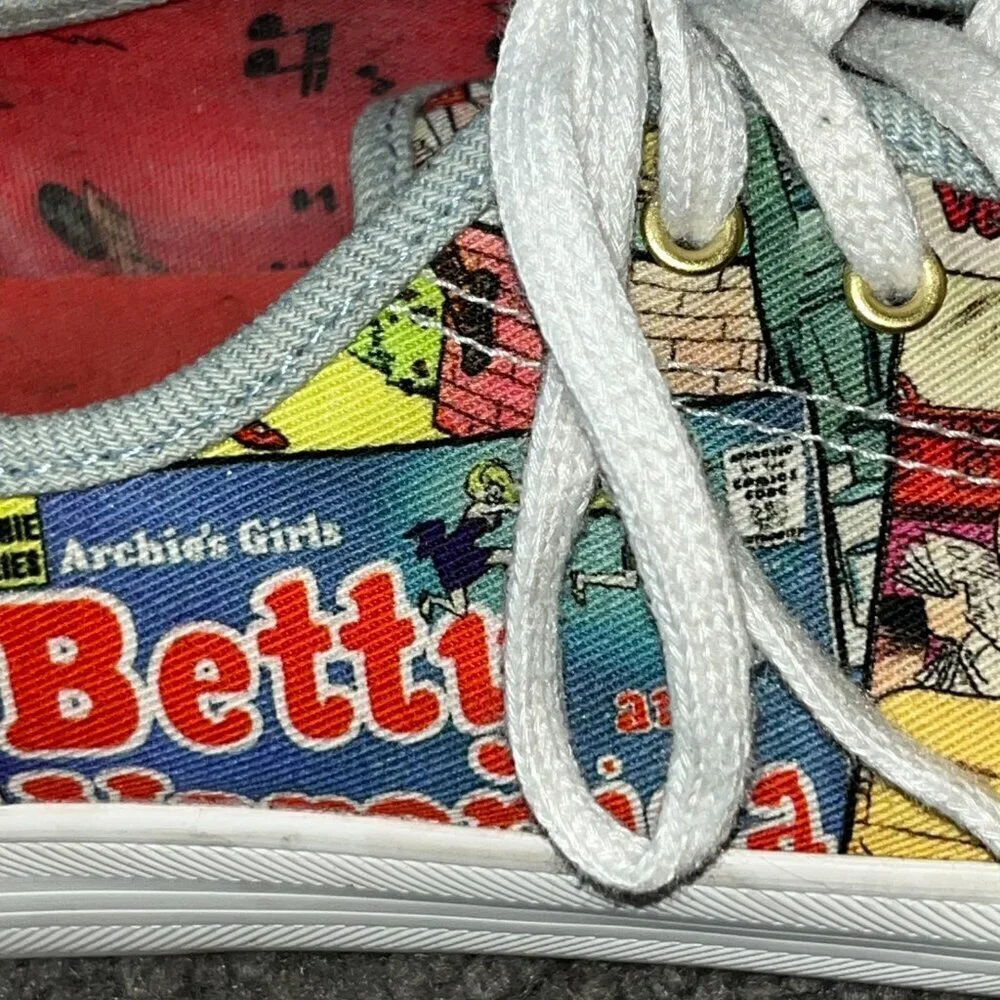 BETTY and VERONICA X KEDS LIMITED. KICKSTART SNEAKERS RIVERDALE ARCHIE JUGHEAD 9
